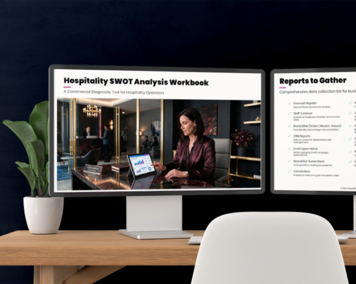 Hospitality SWOT Analysis Workbook
