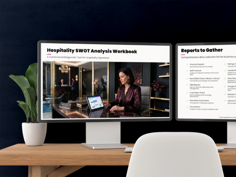 Hospitality SWOT Analysis Workbook