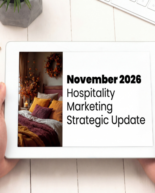 Hospitality Marketing Strategy November 2026