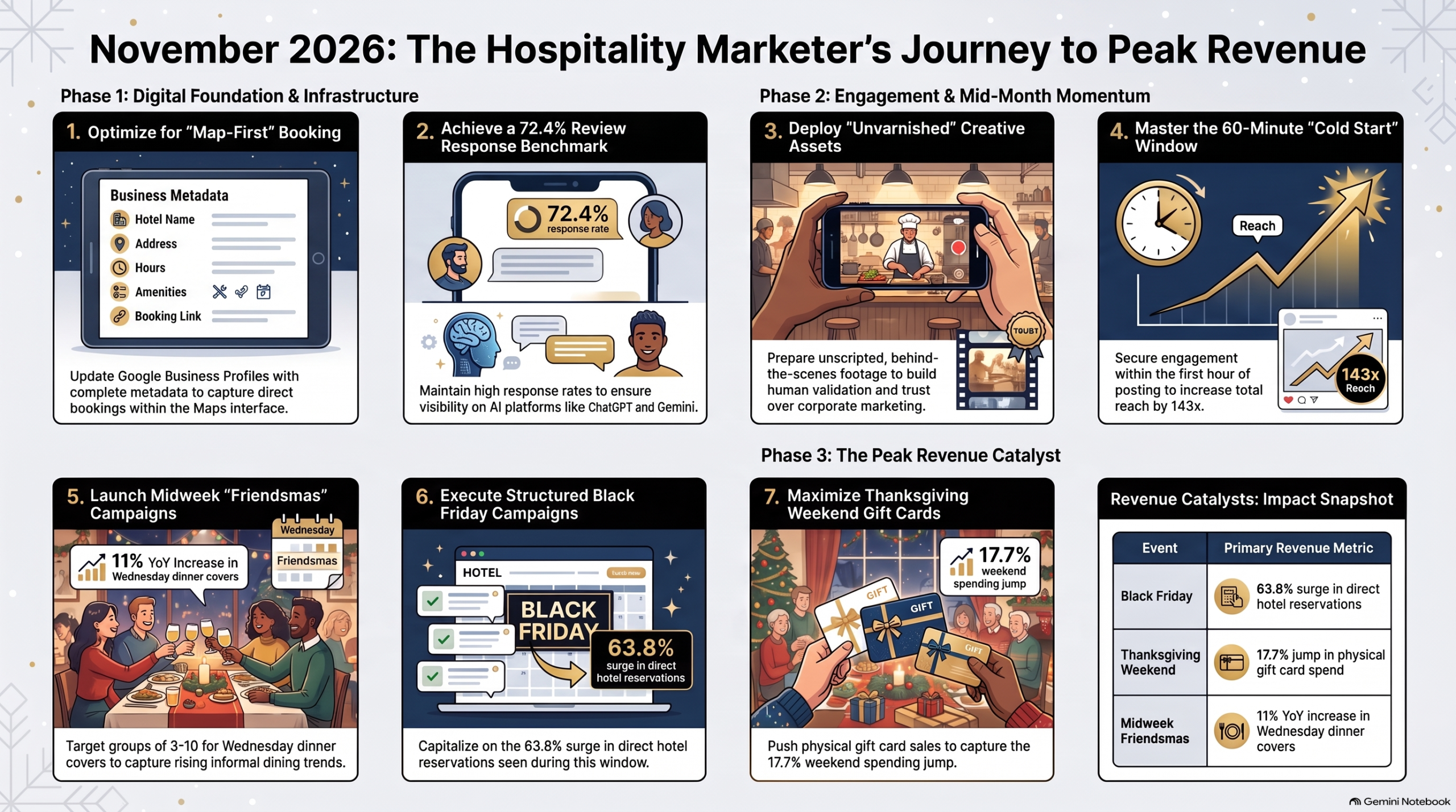 November 2026 Hospitality Marketing: The Peak Revenue Roadmap [Infographic]